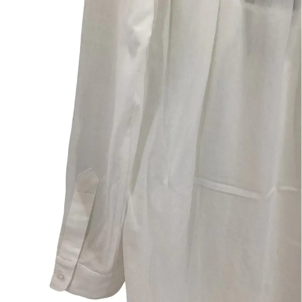 Jenni Kayne Capri Caftan Dress In Ivory Size XS Button Up - Picture 8 of 16